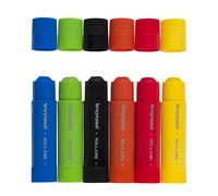 BRUYNZEEL Set de bâtons de gouache Basic | 6 couleurs