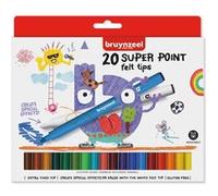 Bruynzeel Super Point Feutres 20 Pièces G