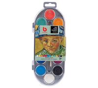 Bruynzeel Van Gogh Coffret Peinture Aquarelle 12 Couleurs Pinceau Camille Roulin