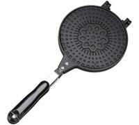 Brxmpn Gaufrier Antiadhésif, Gaufrier, Cône De Glace, Crêpe, Rouleau D'œufs, avec Poignée Isolante, Ustensile De Cuisine pour Cuisinière À Gaz