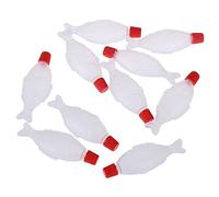 Brxmpn Lot de 10 Flacons De 4 pour Sushis, Sauce Soja Vinaigre, en Forme De Poisson. Récipient pour Onigiri (boulettes De Riz). Accessoires du Quotidien.