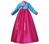 Brxmpn Robe Traditionnelle Hanbok, Costume De Danse Folklorique, Costume Coréen Classique pour Les Carnavals De Noël, Les Spectacles, Les Fêtes De Cosplay