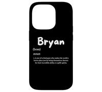 Bryan Definition Personalized Name Custom Costume for Bryan Coque pour iPhone 14 Pro