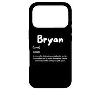 Bryan Definition Personalized Name Custom Costume for Bryan Coque pour iPhone 17 Pro