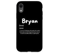 Bryan Definition Personalized Name Custom Costume for Bryan Coque pour iPhone XR