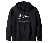 Bryan Definition Personalized Name Custom Costume for Bryan Sweat à Capuche