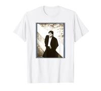 Bryan Ferry of Roxy Music par Simon Fowler T-Shirt, Homme, Blanc, 6XL