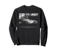 Bryan Forbes conduisant sa Voiture Jaguar de Type E 1961 Sweatshirt