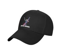 Bryan Rock Singer Adams Casquette de Baseball à visière courbée - Chapeau Unisexe Ajustable en uni - Accessoire Mode décontracté pour Sport, Voyage, Plein air - Cadeau Fan