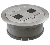 Bryant Electric Rf406alu Floor Box Kit, Aluminium