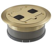 Bryant Electric RF406BP Kit de boîte de plancher en laiton