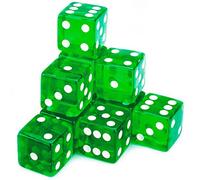 Brybelly 10 dés de 19 mm (vert)