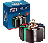 Brybelly Sabot de jeton de Poker dans Un Coffret en Bois Carrousel, 11.5 GM