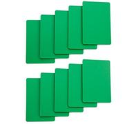 Brybelly Sabot de Lot de 10 Cartes de Pont Taille Cut, Green
