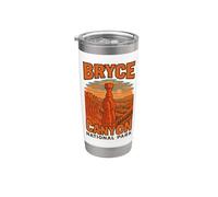 Bryce Canyon Poster vintage Marteau de Thor Gobelet isotherme en acier inoxydable double paroi