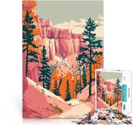 Bryce Canyon, Utah, États-Unis Puzzles pour Adolescents de 2000 pièces Loisirs en Famille Cadeaux du Père Noël Secret 70x100cm