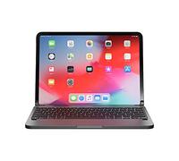Brydge 11.0 Pro Wireless Keyboard | Compatible with iPad Pro 11-inch (2018) and iPad Air 4 (2020) | Backlit Keys | Long Battery Life | (Space Gray)