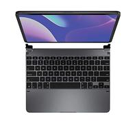 Brydge Pro 12.9 Keyboard Compatible with iPad Pro 12.9-inch 3rd Generation & 4th Generation Models (2018 & 2020) | Aluminum Wireless Bluetooth Keyboard Backlit Keys | Long Battery Life | (Space Gray)