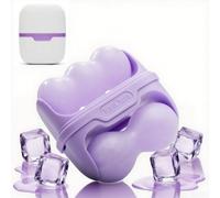 BRYN Ice Roller Visage Réutilisable, Rouleau de Massage pour Visage et Yeux, Décongestion Instantanée, Raffermissant, Rétrécit les Pores, Améliore l'Élasticité de la Peau (Violet)