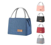 BRYN Sac Isotherme Repas, 8.2L Glaciere Souple Isotherme Épaissir, Sac Lunch Box, Lunch Bag Isotherme pour Femmes, Hommes, Enfants, École e Bureau(Bleu)