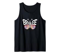 Brynlee Papillon - Art personnalisé avec nom Mignon Débardeur