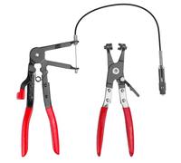 Brynlex 2 Pièces Pince a Collier Durite, Serrage Echappement Pinces, Autoserrant Flexible Auto pour Réparation de Voiture