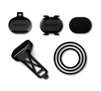 Bryton Ant+/ble No Magnet Dual Speed And Cadence Sensor Argenté Black