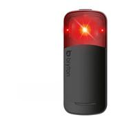 Bryton GARDIA R300D Roue de vélo certifiée StVZO avec feu arrière, modèle Allemand, détection 190 m, Angle de Vue 220°, alertes visuelles et acoustiques, Prise en Charge USB-C, app