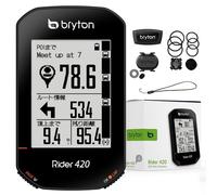 Bryton Mixte 420t Rider avec cadence et bande cardio, Noir, 83.9x49.9x16.9 EU