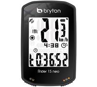 Bryton Rider 15 Neo E - Ciclo Computer GPS, Display da 2", Nero
