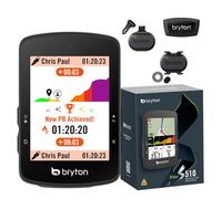Bryton Rider S510 Ordinateur de vélo avec écran Tactile LCD Couleur 7,1 cm Carte des États-Unis Hors Ligne Compatible avec Radar de vélo, Batterie Longue durée de Vie de 30 Heures, étanche