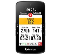 Bryton Rider S800T avec kit Double capteur, Bande Cardio et Support Avant en Aluminium Unisexe Adulte, Noir, Unique