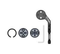 Bryton Rider Sport Mount V2, Support Compteur vélo Out-Front Top clamp, Compatible Garmin Wahoo, Support GPS en Aluminium pour Guidon 25,4/31,8 mm