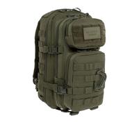 Brytzky Tactical Polygon Small Sac à Dos Militaire Homme 20L Olive - Sac Randonnée Tactique Oxford 600D, Système MOLLE/PALS, 2 Compartiments, Ceinture Lombaire, Poche Hydratation, D-Rings, 42×20×25 cm