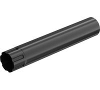 BRYZA Drain sans col galvanisé Ø 90 mm, longueur 3M, noir RAL 9005