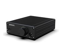 BRZHIFI 2x80W MA12070 Digital Audio Power Amplifier Speakers HiFi Stereo AMP Class D Aux DC15-19V Black