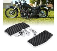 BRZOXIN Rider Repose-pieds avant à angle réglable pour Yamaha V-Star Drag Star 400 650 XVS400 XVS650C 1100c 1300c XVS1100 XVS1300C V-MAX