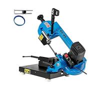 BS-85 Benchtop Scie à ruban en métal portable 1KW for couper le bois Fibre de verre Plastique Bois Vitesse la lame 40-88MPM Assurer la Stabilité