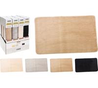 BS Badmat microfibre 75x45cm 4 assortiments