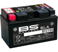 BS Battery 300636 BTZ10S AGM SLA Batterie de Moto Noir