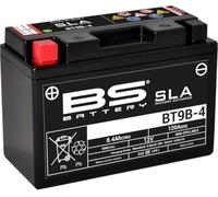 BS Battery 300642 BT9B-4 AGM SLA Batterie de Moto Noir