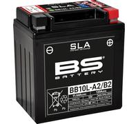 BS battery 300677 bb10l-B2 AGM SLA Moto Batterie, noir