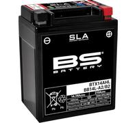 BS battery 300759 bb14l-A2 AGM SLA Moto Batterie, noir