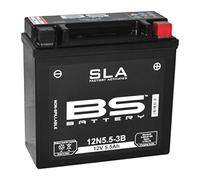 BS battery 300840 12 N5.5-3B batterie AGM SLA Moto, noir