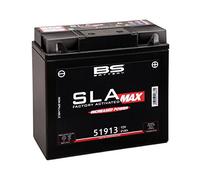 BS battery 300860 51913 AGM SLA Max Moto Batterie, noir