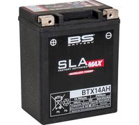 BS-Battery Batterie plomb-acide scellée BTX14AH (300863) AGM Noir