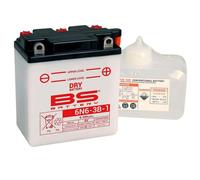BS BATTERY BATTERIE 6N6-3B-1 - AVEC PACK ACIDE (INCLUS)