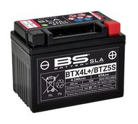 BS BATTERY BATTERIE BTX4L+ / BTZ5S - SLA AGM (ACIDE REMPLI)