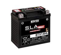 BS Battery Batterie SLA Max sans entretien activé usine - BTX14HL