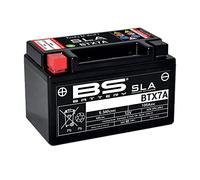BS-Battery Batterie moto BTX7A (300672) AGM SLA sans entretien activée en usine Noir